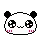 panda smiley