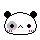 panda smiley