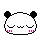 panda smiley