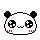 panda smiley