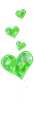 green hearts