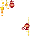 cute kawaii monkey