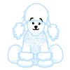 webkinz white poodle