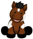 pinto webkinz horse