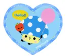 hello - blue mushroom