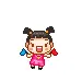 cute kawaii little girl