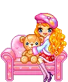  	 cute kawaii sayclub girl