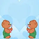 cute kawaii teddy love
