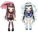 cute kawaii trendy girl