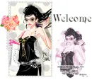 cute kawaii welcome
