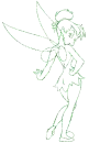 rainbow tinkerbell