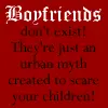 Boyfriends Don't Exist! (red)