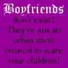 Boyfriends Don't Exist! (purple)