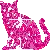 glitter cat