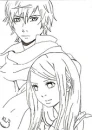Edward and Bella in anime