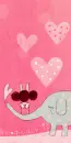 BUNNY GIRL WITH ELEPHANT