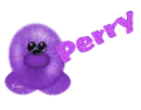 Purple Fuzzy Perry