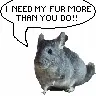 down with fur