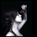 girl with a flower
