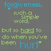 Forgiveness