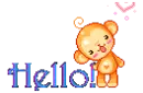 cute monkey-hello