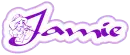 GLITTER NAME-JAMIE- PRINCESS JASMINE