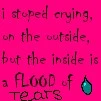 Crying on the inside
