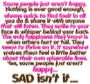 Sad isn't it