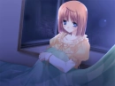 upset anime girl
