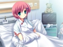 anime girl at hospital