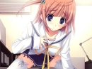 anime girl undressing