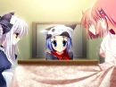 amazed anime girls