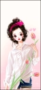 pink tulips