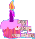 Happy Birthday from Bethany