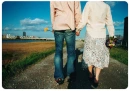 lovers holding hands