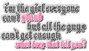 girly quote