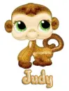 lil pet shop monkey judy