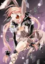 Bunny Girl with Cards