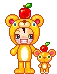 kawaii teddy bear