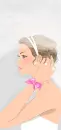 pink bow