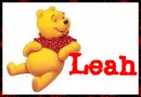 leah winnie the pooh