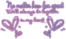 were always together in our hearts