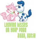 SSC pets kisses katie
