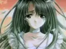 Anime girl crying