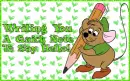 Writing You A Quick Note To Say Hello!