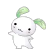 dancing bunny
