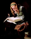 Girl, Reading, book