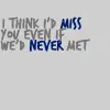 Never met
