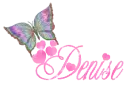 Glitter Butterfly with Name