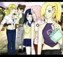 sakura with friends 